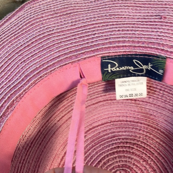 Pink Panama Jack Adjustable Sun Hat - Picture 5 of 8